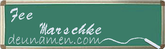 Fee Marschke Visitenkarte